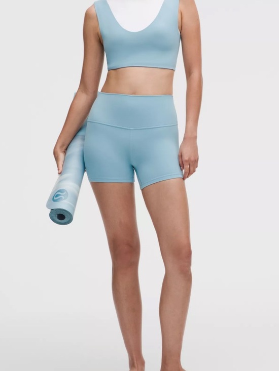 Pants - Lululemon align high rise 4” Light Blue High-Waist Women’s Active Shorts